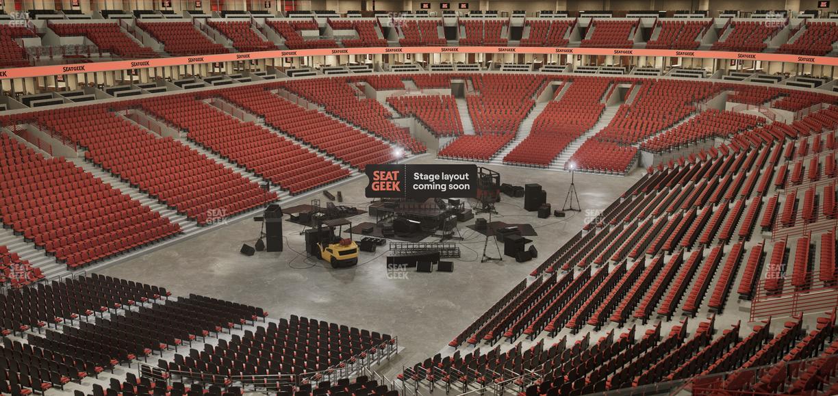 United Center - Section 206 Seat View