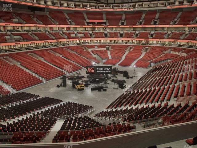 United Center - Section 206 Seat View