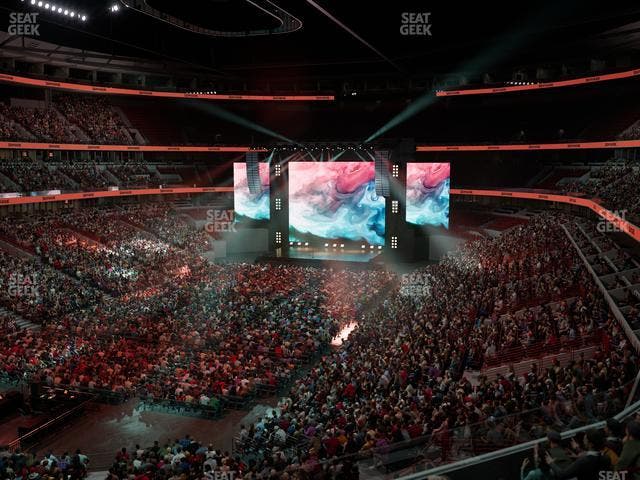 United Center - Section 206 Seat View
