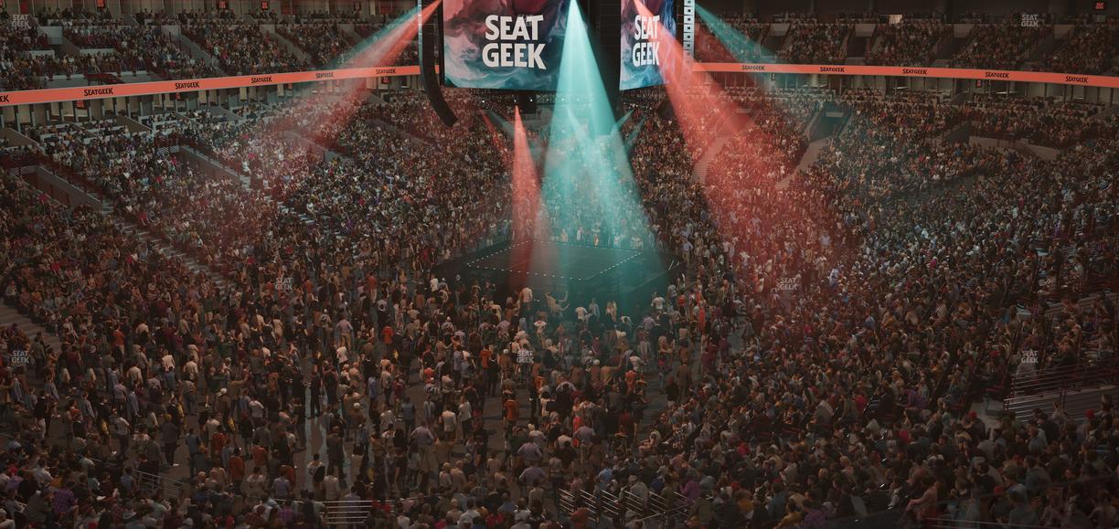 United Center - Section 206 Seat View