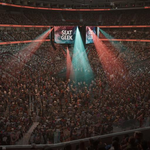 United Center - Section 206 Seat View