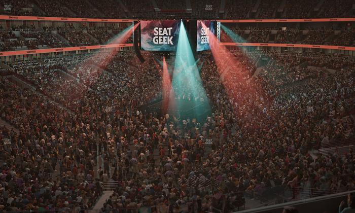 United Center - Section 206 Seat View