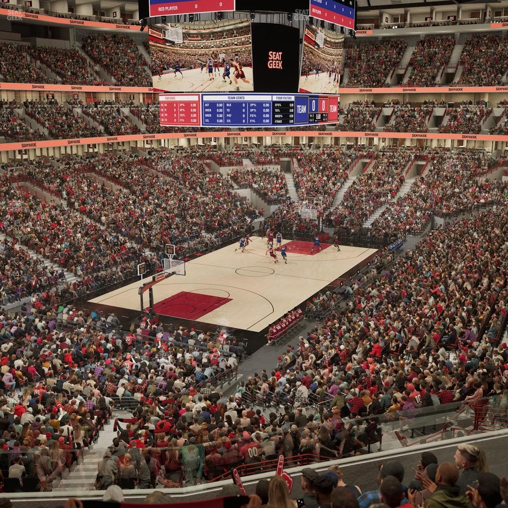 United Center - Section 206 Seat View