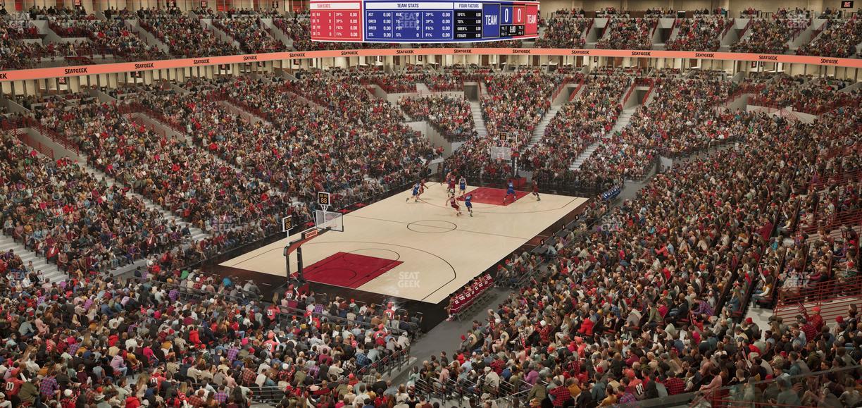 United Center - Section 206 Seat View