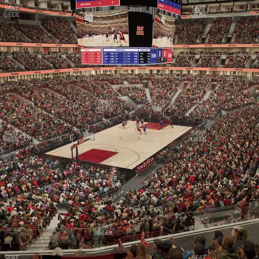 United Center - Section 206 Seat View