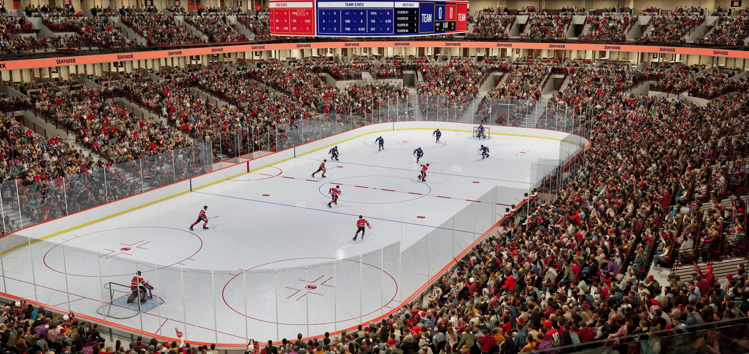 United Center - Section 206 Seat View