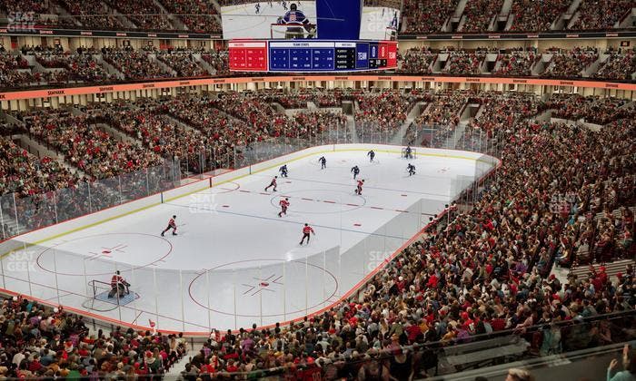 United Center - Section 206 Seat View