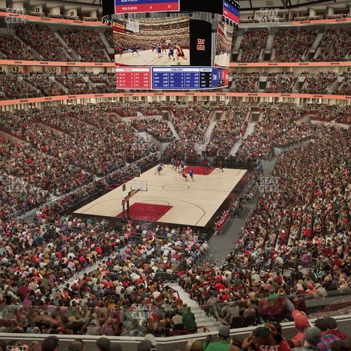 United Center - Section 207 Seat View