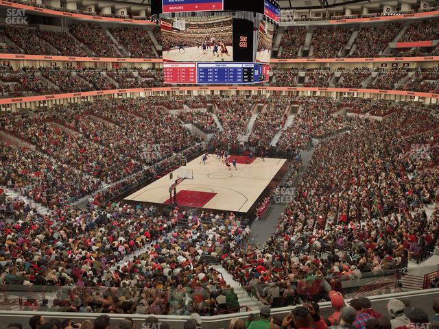 United Center - Section 207 Seat View United Center - Section 207 Seat View