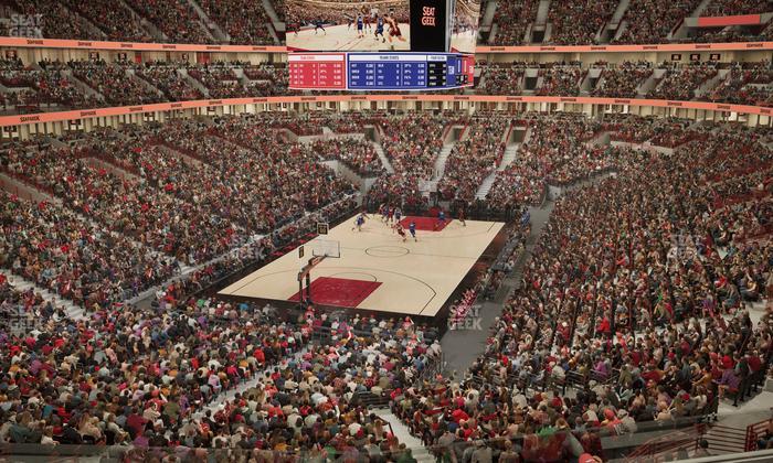 United Center - Section 207 Seat View