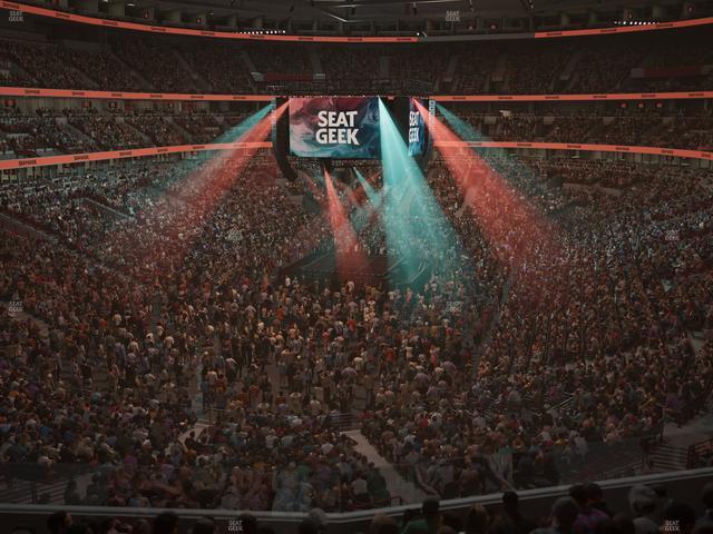 United Center - Section 207 Seat View