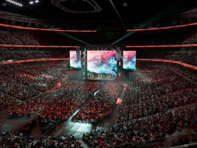 United Center - Section 207 Seat View United Center - Section 207 Seat View