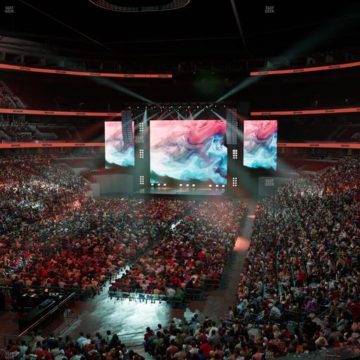 United Center - Section 207 Seat View