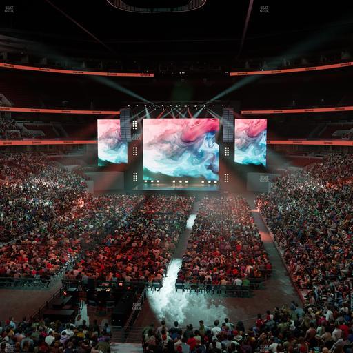 United Center - Section 208 Seat View