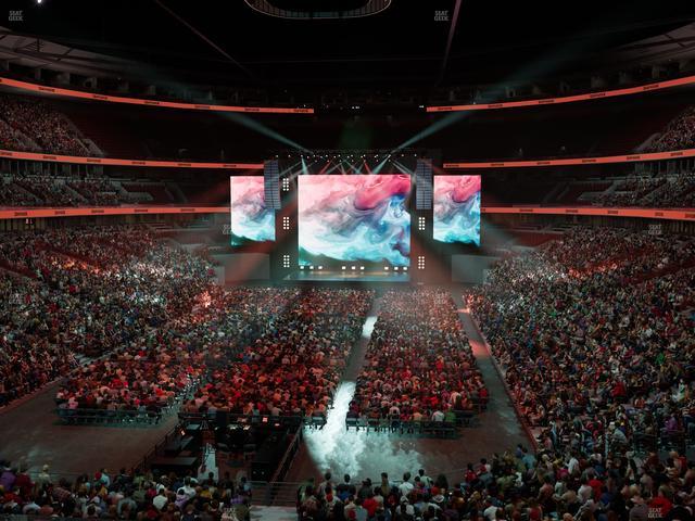 United Center - Section 208 Seat View