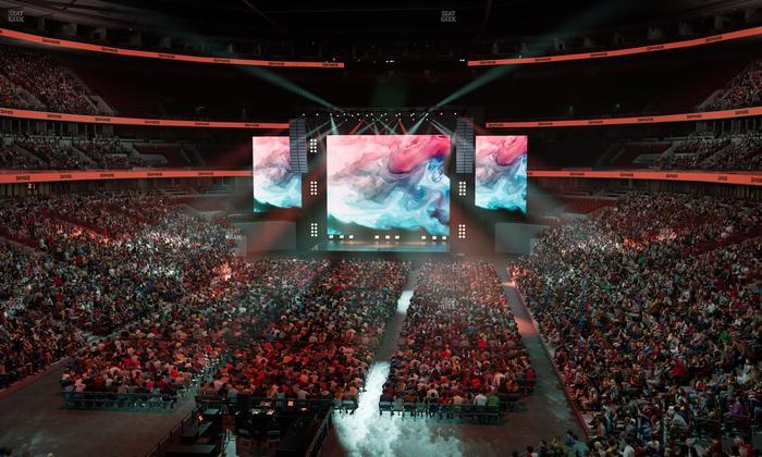 United Center - Section 208 Seat View