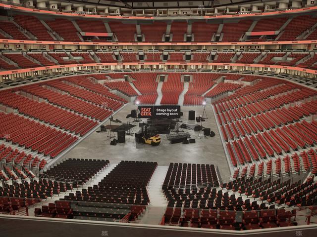 United Center - Section 208 Seat View United Center - Section 208 Seat View