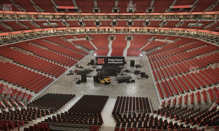 United Center - Section 208 Seat View