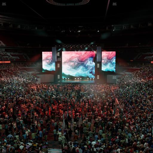 United Center - Section 208 Seat View