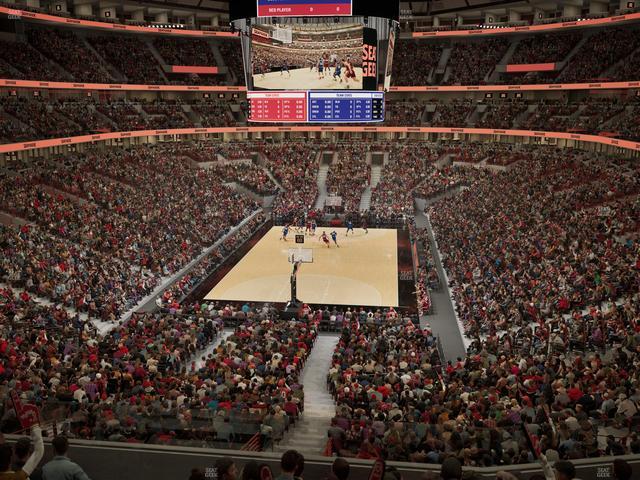United Center - Section 208 Seat View
