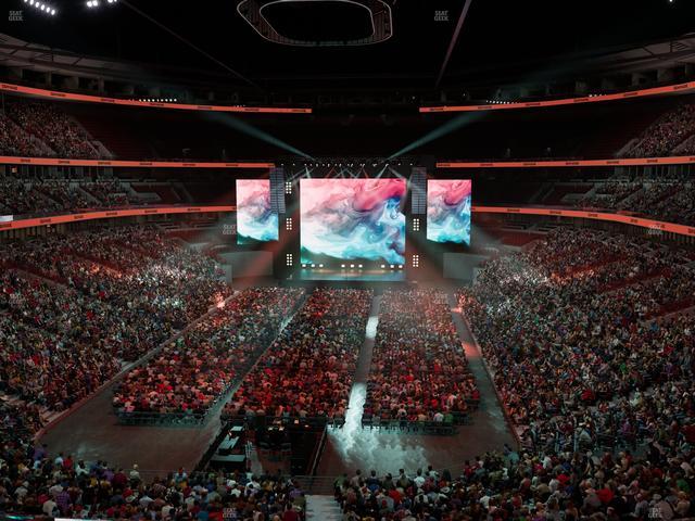 United Center - Section 208 Seat View United Center - Section 208 Seat View