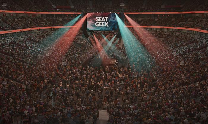 United Center - Section 208 Seat View