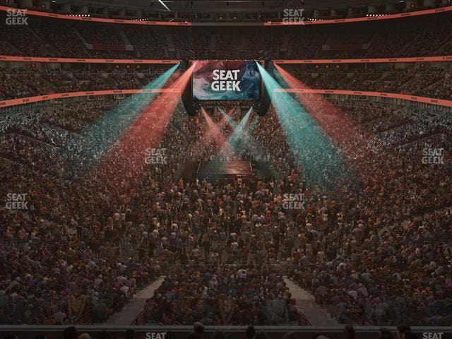 United Center - Section 209 Seat View United Center - Section 209 Seat View