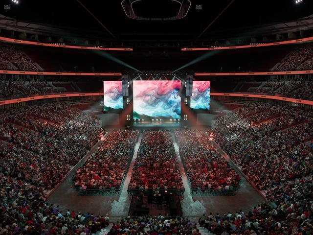 United Center - Section 209 Seat View United Center - Section 209 Seat View