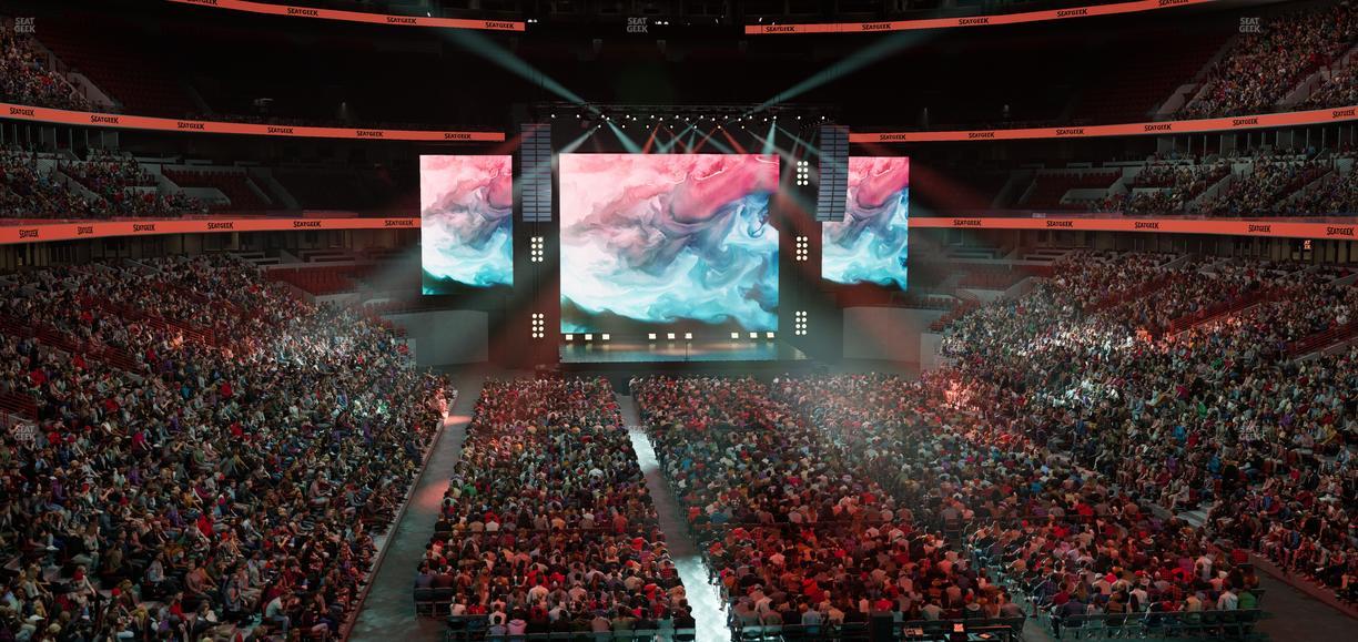 United Center - Section 210 Seat View