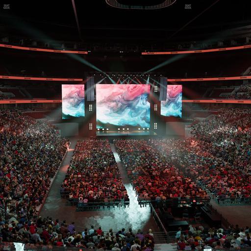 United Center - Section 210 Seat View