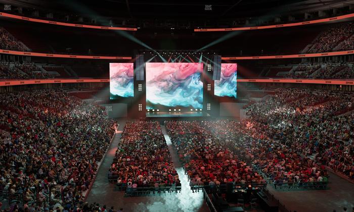 United Center - Section 210 Seat View