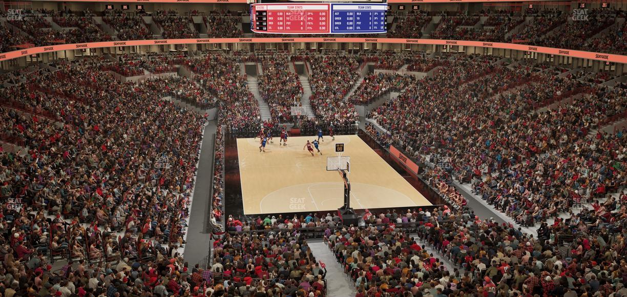 United Center - Section 210 Seat View