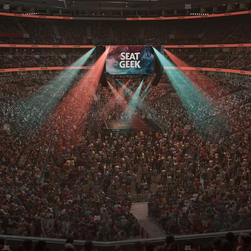 United Center - Section 210 Seat View