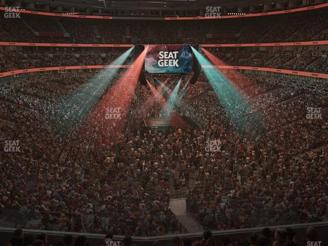 United Center - Section 210 Seat View United Center - Section 210 Seat View