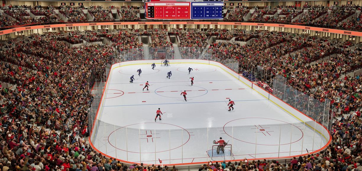 United Center - Section 210 Seat View