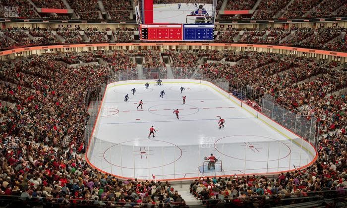 United Center - Section 210 Seat View