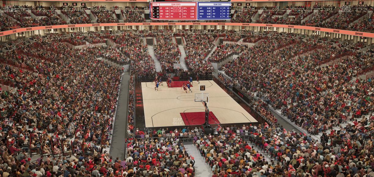 United Center - Section 210 Seat View