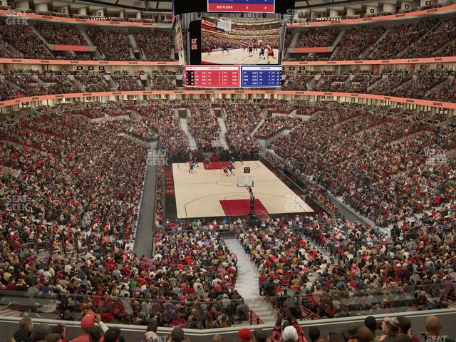 United Center - Section 210 Seat View United Center - Section 210 Seat View