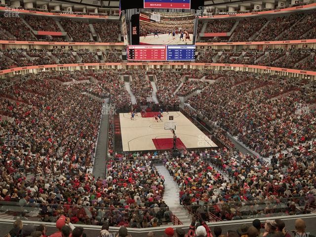 United Center - Section 210 Seat View