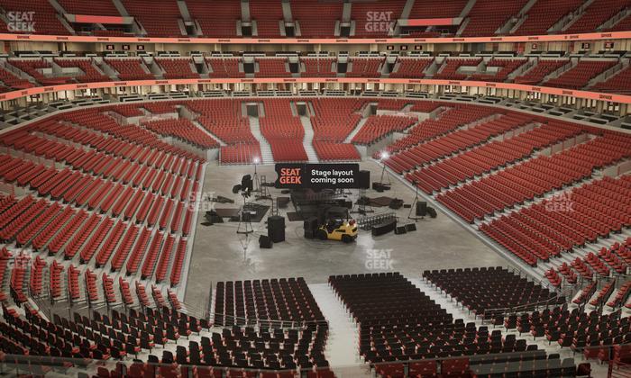 United Center - Section 210 Seat View