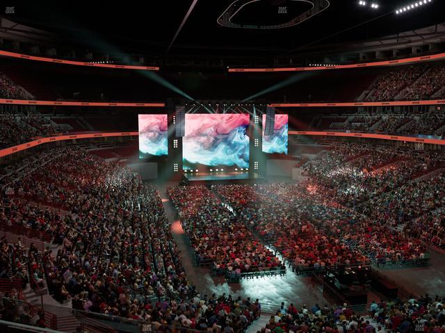 United Center - Section 211 Seat View United Center - Section 211 Seat View