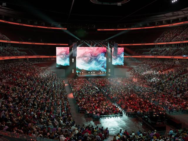 United Center - Section 211 Seat View