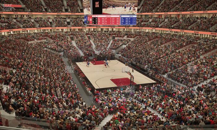 United Center - Section 211 Seat View