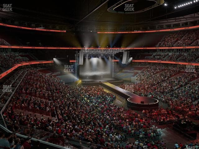 United Center - Section 212 Seat View