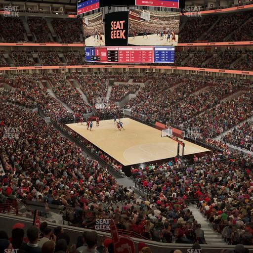 United Center - Section 212 Seat View