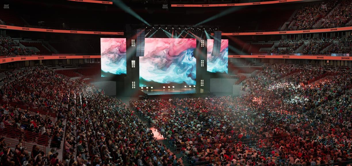 United Center - Section 212 Seat View