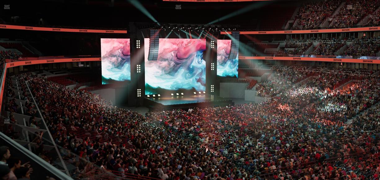 United Center - Section 213 A Seat View