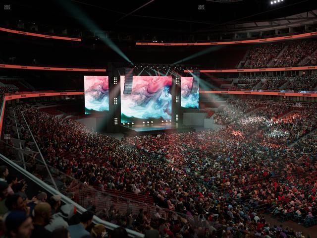 United Center - Section 213 A Seat View
