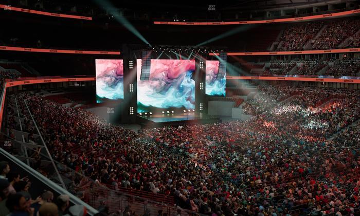 United Center - Section 213 A Seat View