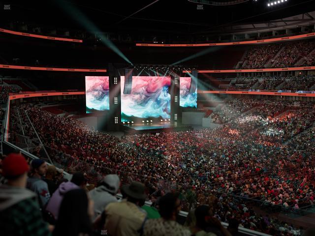 United Center - Section 213 A Seat View United Center - Section 213 A Seat View